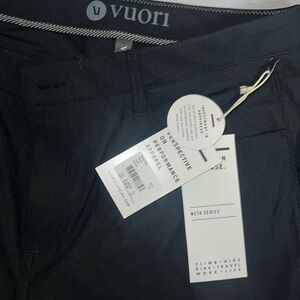 Vuori Black Men Work Pants